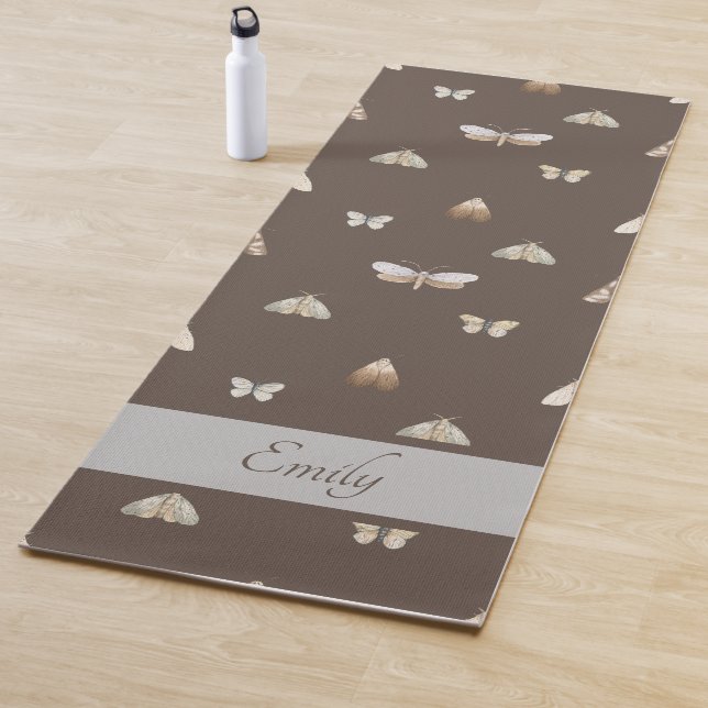  Butterfly colorful Pattern Yoga Mat (In Situ)