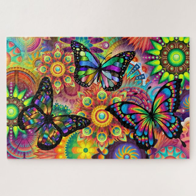 Butterfly Colors Jigsaw Puzzle (Horizontal)