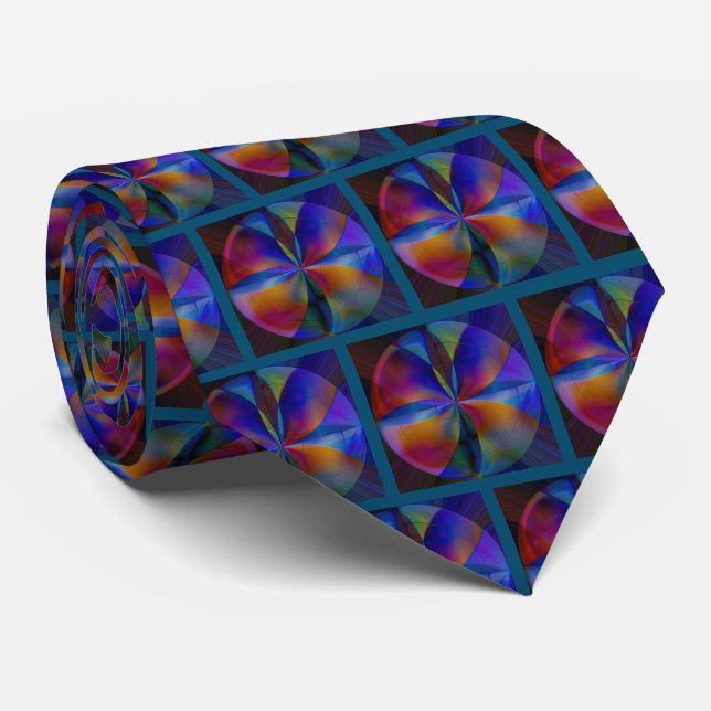 Butterfly Colors Neck Tie (Rolled)