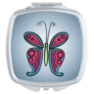 Butterfly compact mirror