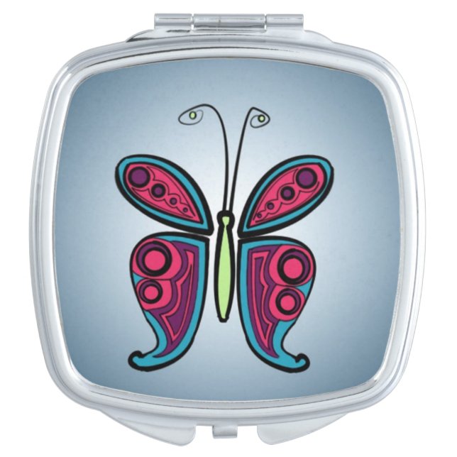 Butterfly  compact mirror (Front)