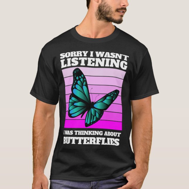 Butterfly costume saying with cute butterfly T-Shirt (Front)