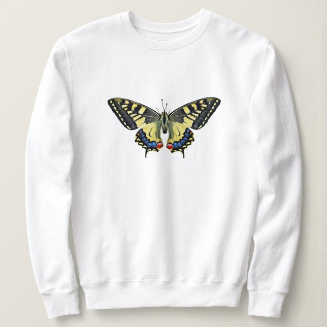 Butterfly Crewneck Sweatshirt (Design Front)