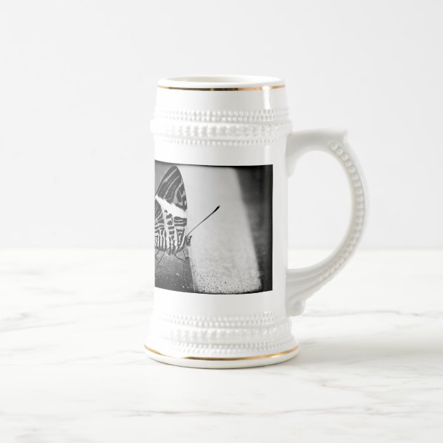 butterfly crossing beer stein (Right)