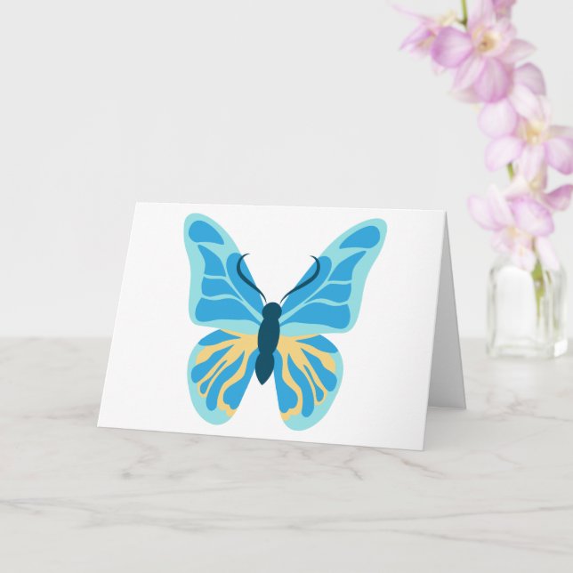 Butterfly Custom Color Graphic Card (Orchid)