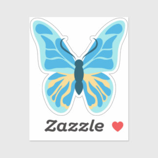 Butterfly Custom Colors Graphic Sticker