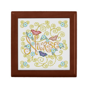 Butterfly custom Nurse gift box 
