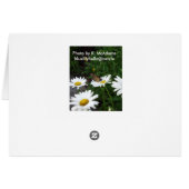 Butterfly Daisy Cards (Back Horizontal)