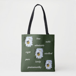 Butterfly Daisy Tote