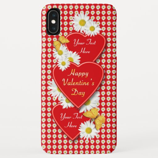 Butterfly Daisy Valentine 3G i iPhone XS Max Case