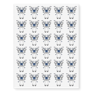 Butterfly Dance 2 Temporary Tattoos