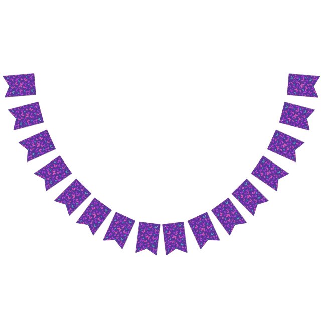 Butterfly dance bunting flags (All)
