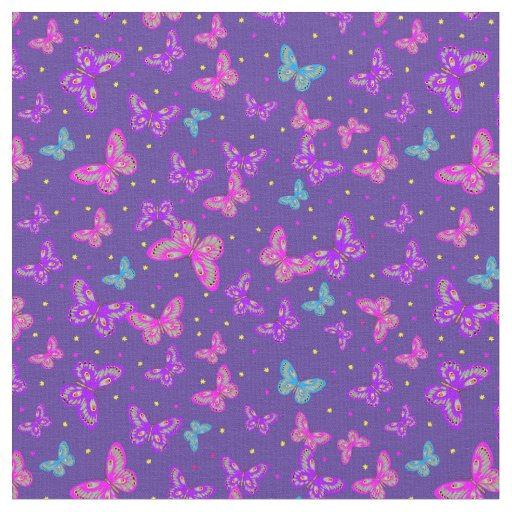 Butterfly dance fabric