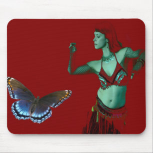 Butterfly Dance Mouse Pad