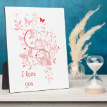 Butterfly Dance Plaque<br><div class="desc">Show everyone how much you love butterflies and nature, with this cute, coloeful, and whimsical Butterfly dance... Makes a great gift for anyone.</div>