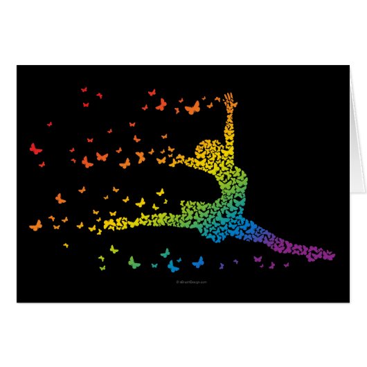 Butterfly Dancer Cards (Front Horizontal)