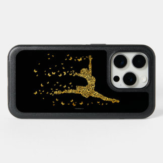 Butterfly Dancer (gold) OtterBox iPhone Case