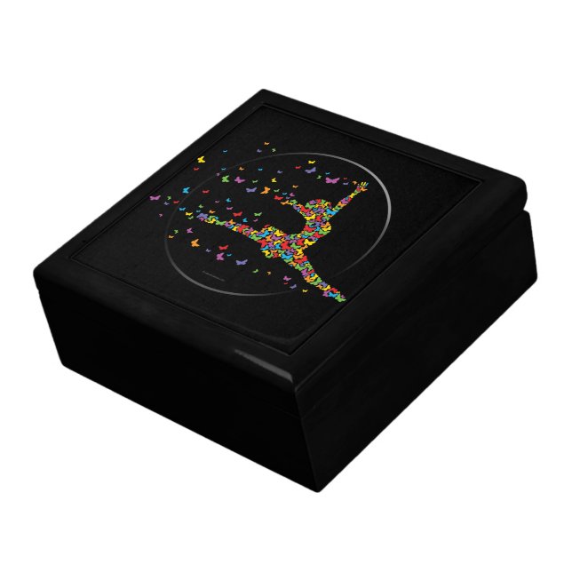 Butterfly Dancer Jewelry Box (Side)