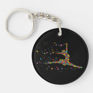 Butterfly Dancer Keychain