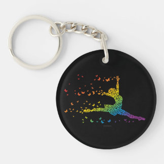 Butterfly Dancer Keychain
