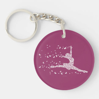 Butterfly Dancer Keychain