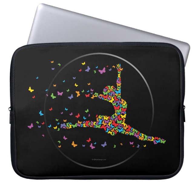 Butterfly Dancer Laptop Sleeve (Front)