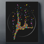 Butterfly Dancer Plaque<br><div class="desc">Dancers. At times it appears as if they're dancing on the wind, floating through the air with ethereal grace. It's as if they are made up of a million butterflies.</div>