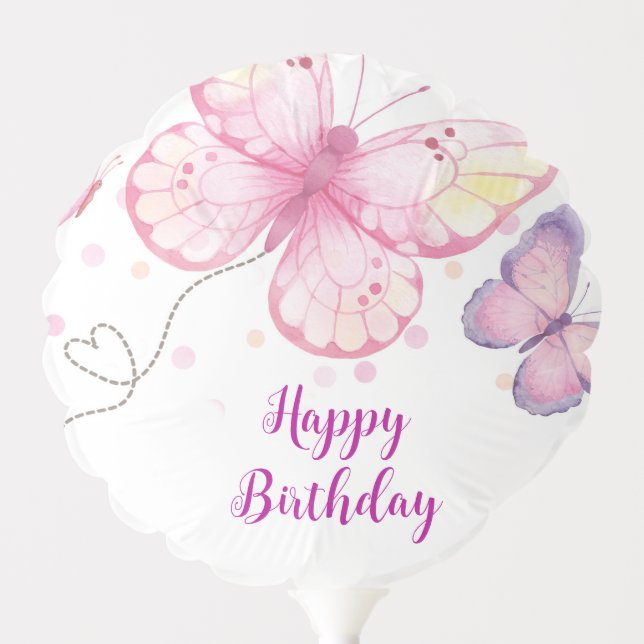 Butterfly Decor Balloon (Front)