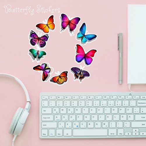 Butterfly Decorative Custom_Cut Sticker