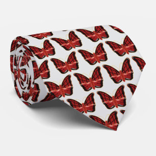 Butterfly Design Neck Tie