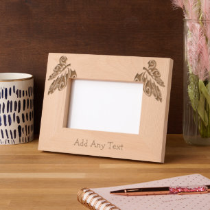 Butterfly Design Personalised Engraved Frames