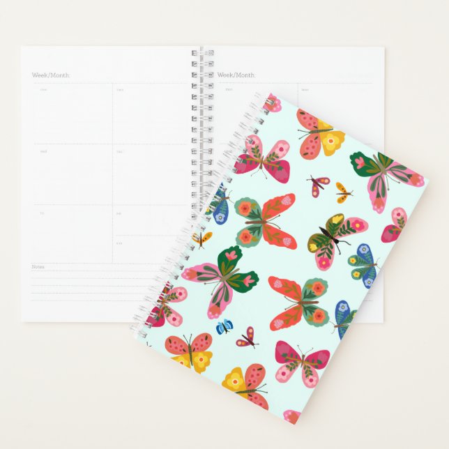 butterfly design planner book (Display)