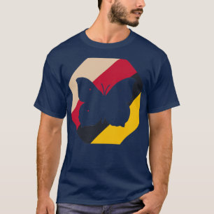 Butterfly design spring summer caterpillar T-Shirt