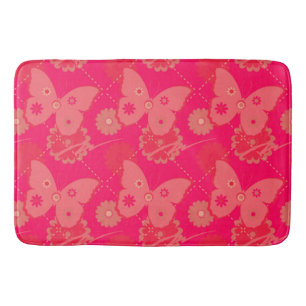 Butterfly Designer Bath & Kitchen Mats - Customize