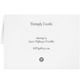 Butterfly Doodle (Back Horizontal)