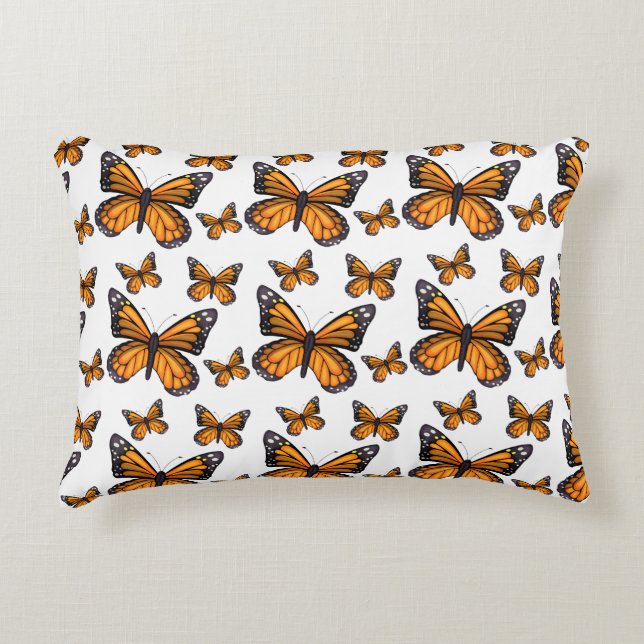 Butterfly Dream Accent Pillow (Front)