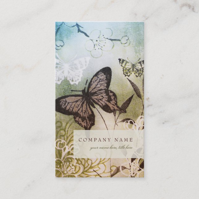 Butterfly Dream - Business Card (Front)
