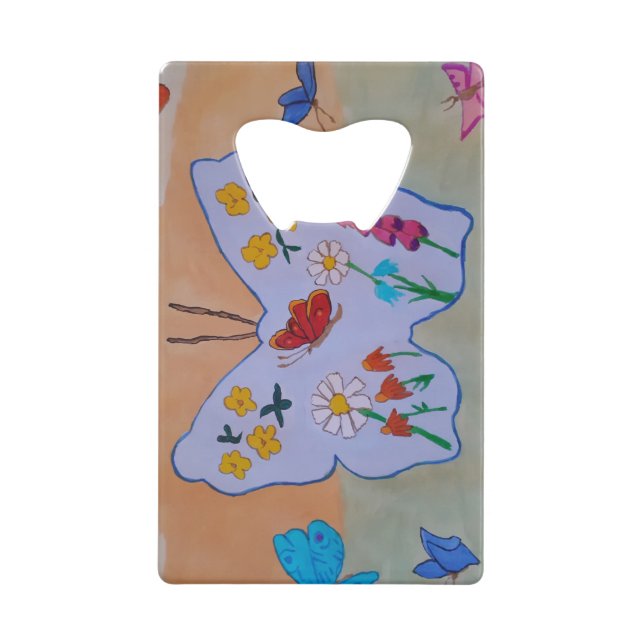 Butterfly Dreaming Bottle Opener (Front)