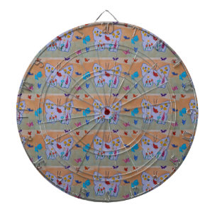 Butterfly Dreaming Dart Board