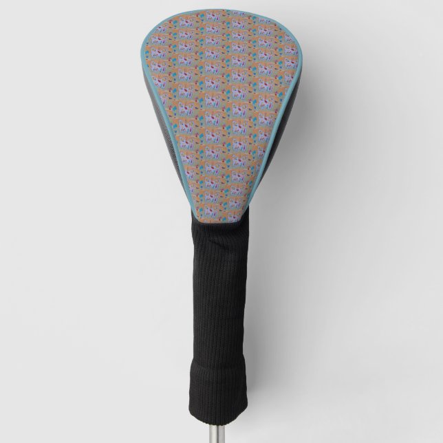 Butterfly Dreaming  Golf Head Cover (Front)