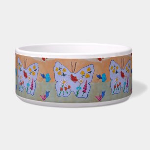 Butterfly Dreaming Pet Bowl
