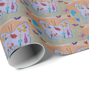 Butterfly Dreaming Wrapping Paper