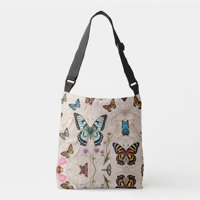"Butterfly Dreams" Crossbody Bag (Front)