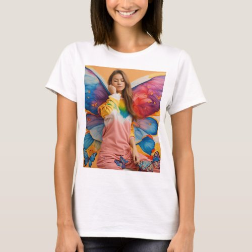 Butterfly Dreams Explore Ethereal T_shirt Designs