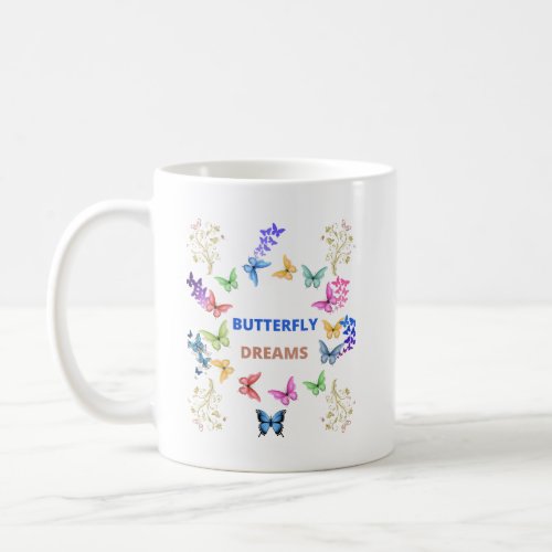 Butterfly dreams mug