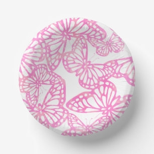Butterfly Dreams (Pink) Paper Bowls