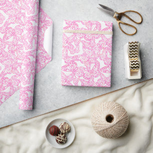 Butterfly Dreams (Pink) Wrapping Paper