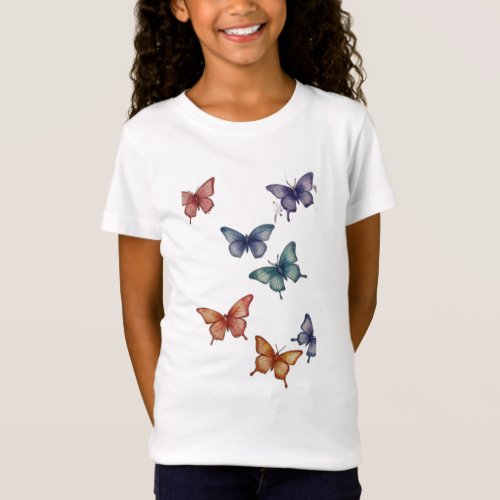 Butterfly Dreams   Wash T_Shirt Designs
