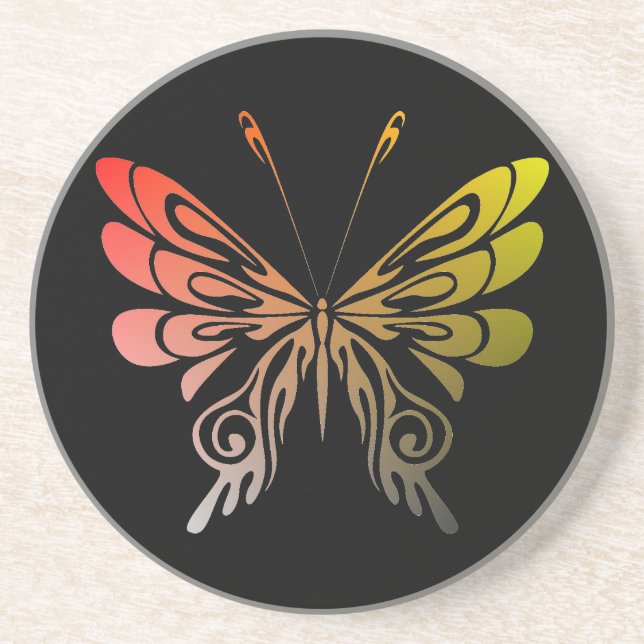 Butterfly Drink Coaster (Front)