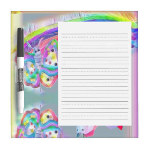  Butterfly  Dry Erase Board